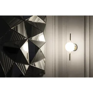 Faro Barcelona Applique Aluminium Or Led 7