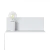 Lussiol Lighting Applique En Métal Blanc H.12 Cm 22