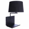 Lussiol Lighting Applique En Métal Noir H.34 Cm 22