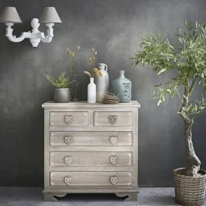 Maisons Du Monde Applique En Paulownia Et Abat-jour Gris 14