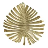 Maisons Du Monde Applique Feuille En Métal Doré 16