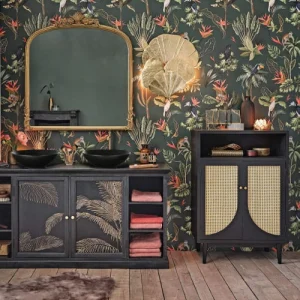 Maisons Du Monde Applique Feuilles En Métal Doré 6