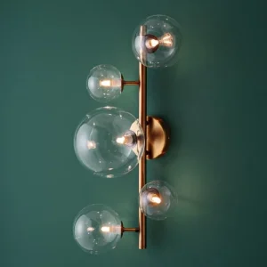 Maisons Du Monde Applique Globe En Verre Et Métal Bronze 18