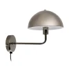 Leitmotiv Applique Murale Champignon En Métal Gris 17