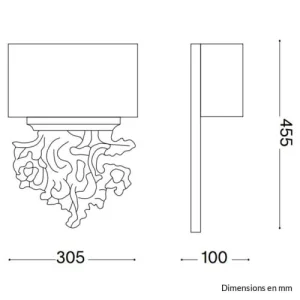 Keria Applique Murale En Bois 12