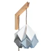 Tedzukuri Atelier Applique Murale En Bois Et Suspension Origami En Papier 20