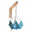 Tedzukuri Atelier Applique Murale En Bois Et Suspension Origami En Papier 22