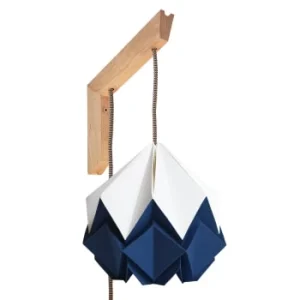 Tedzukuri Atelier Applique Murale En Bois Et Suspension Origami En Papier 16