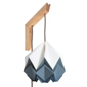 Tedzukuri Atelier Applique Murale En Bois Et Suspension Origami En Papier 16