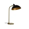 Dyberg Larsen Futura – Lampe De Table En Métal Noir Mat Et Laiton, H 55 Cm D 36,5 Cm 11