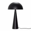 Hubsch Grande Lampe De Table En Métal Noir 22