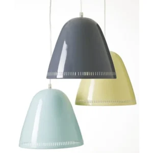 Super Living Grande Lampe Suspension Grise 8