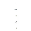 Nordic Coast Guirlande Coton Mousseline Baleine Gris 100 Cm 22