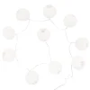 Maisons Du Monde Guirlande Lumineuse Boules En Coton Beige 10 LED L175 8