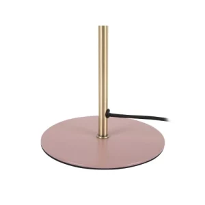 Leitmotiv Lampe à Poser Champignon En Métal Rose Pastel 10