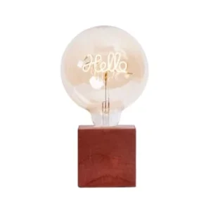 Junny Lampe à Poser En Béton Rose Pastel Avec Son Ampoule à Message 16