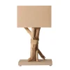 Coc’art Lampe à Poser En Bois Taupe 7