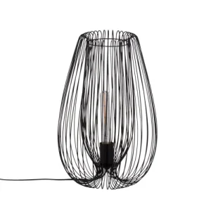 Leitmotiv Lampe à Poser En Métal H45cm Noir 6