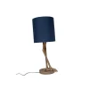 Wadiga Lampe à Poser Et Son Abat-jour Bleu 17