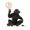 Meubles & Design Lampe à Poser Singe En Résine Marron 22