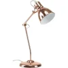 ATHM DESIGN Lampe Abat Jour Et Pied Métal Doré 16