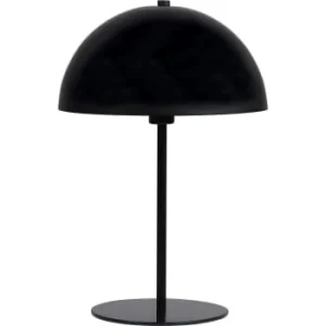 ATHM DESIGN Lampe Abat Jour Noir Pied Métal Doré 18