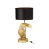 Meubles & Design Lampe Art Déco Forme Toucan Résine Doré 22