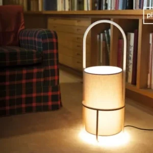 PIB Lampe Baladeuse En Bois Marron 8