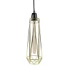 FILAMENT STYLE Lampe Baladeuse Métal Filaire Or D12cm 16