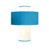 Abat-jours Lampe Bleu Turquoise D 35 Cm 14