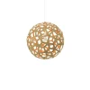 MOAROOM Lampe Coral Colorée 40cm Bambou Et Orange 22