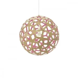 MOAROOM Lampe Coral Colorée 80cm Bambou Et Orange 18