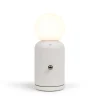 LIVOO Lampe D’ambiance Chargeur Sans Fil En ABS Blanc 17