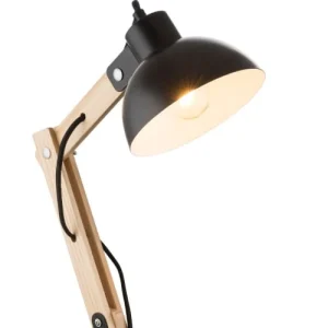 Globo Lampe De Bureau En Bois Noir 11