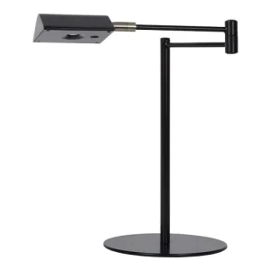 Lampea Lampe De Bureau En Métal Noir 38 Cm 10