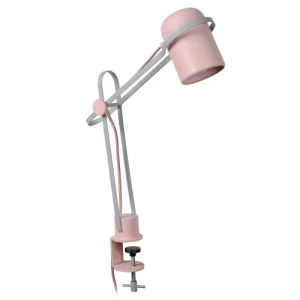 Lucide Lampe De Bureau En Métal Rose 16