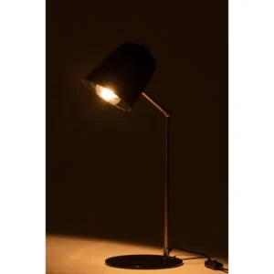 LANADECO Lampe De Bureau Métal Noir/or 10