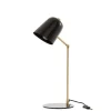 LANADECO Lampe De Bureau Métal Noir/or 22