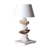 Coc’art Lampe De Chevet En Bois Blanc 13