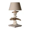 Coc’art Lampe De Chevet En Bois Taupe 22