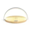 LIVOO Lampe De Chevet Tactile 2 En 1 En ABS Marron 22