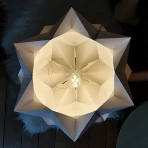 Tedzukuri Atelier Lampe De Sol Origami En Papier Hikari L 18