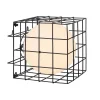 Markslöjd Lampe De Table Cage Métal Et Globe Verre 20