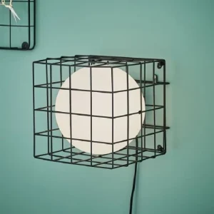 Markslöjd Lampe De Table Cage Métal Et Globe Verre 9