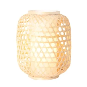 Keria Lampe De Table En Bamboo Naturel 18