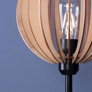 Britop Lighting Lampe De Table En Bois 16