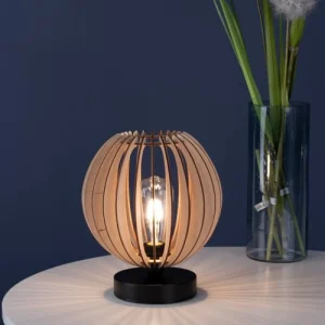 Britop Lighting Lampe De Table En Bois 10