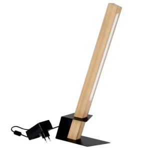 Britop Lighting Lampe De Table En Bois Naturel 9