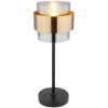 Globo Lampe De Table En Glass Noir 22