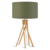 Good & Mojo Lampe De Table En Linen Naturel 11